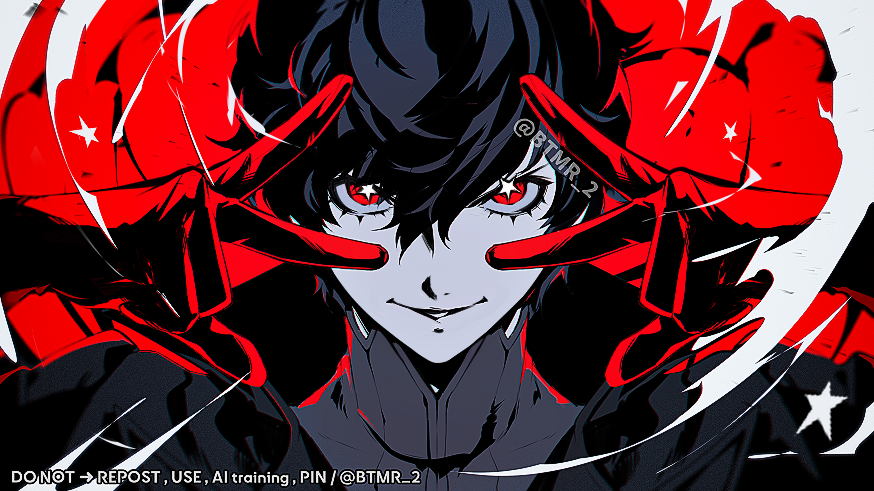 Amamiya Ren (Joker (Persona 5)) Rule 34 Image
