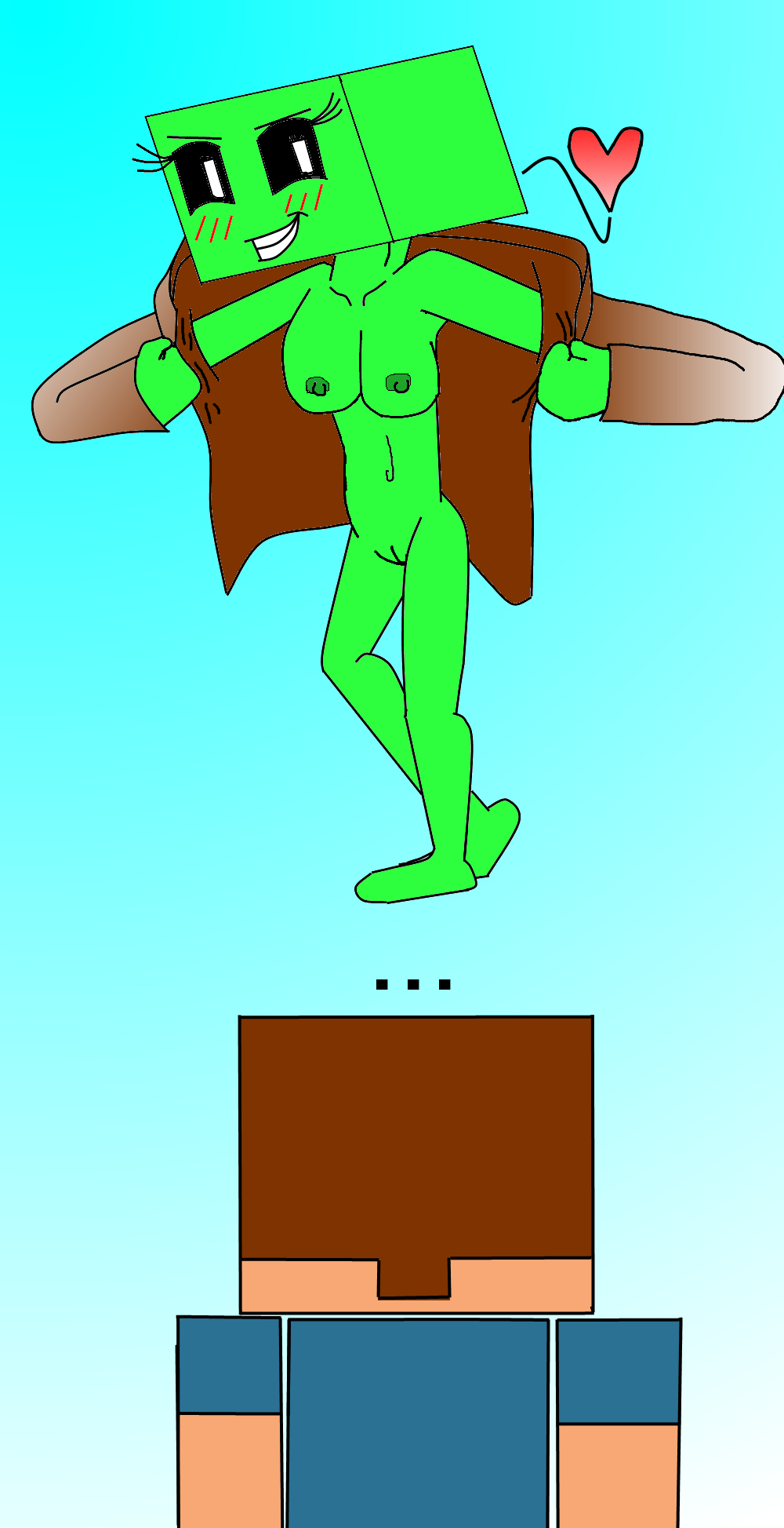 Steve (Minecraft) Rule 34 Image