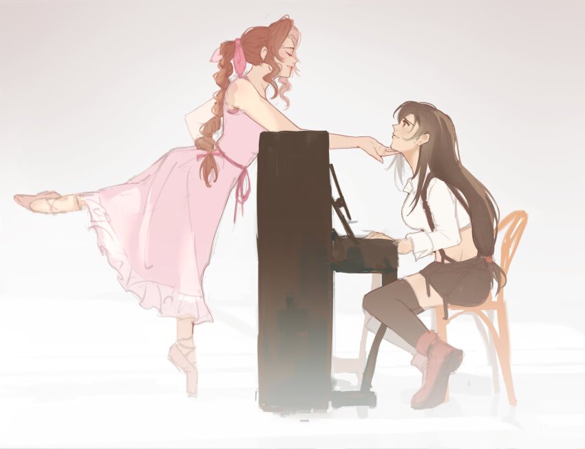 Aerith Gainsborough (Final Fantasy) Rule 34 Image