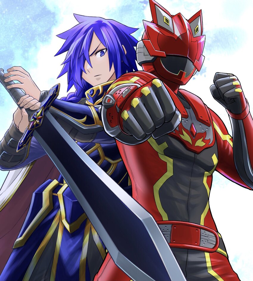 Asagaki Togo (Sentai Red Ga Isekai De Boukensha Ni Naru) Rule 34 Image