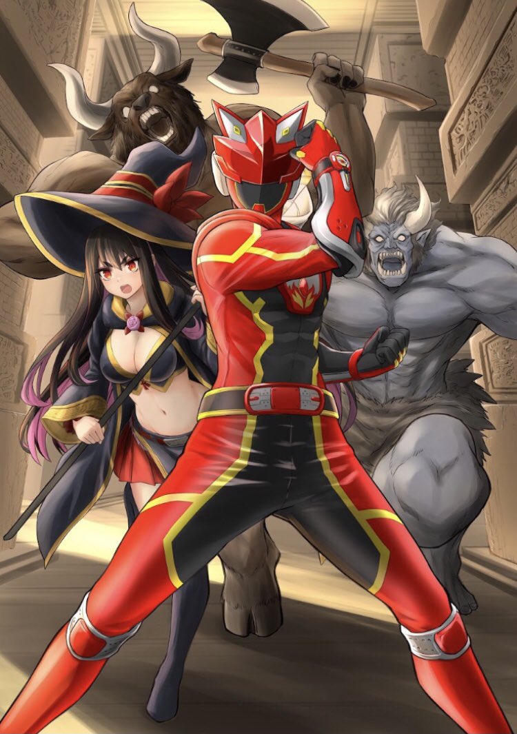 Asagaki Togo (Sentai Red Ga Isekai De Boukensha Ni Naru) Rule 34 Image