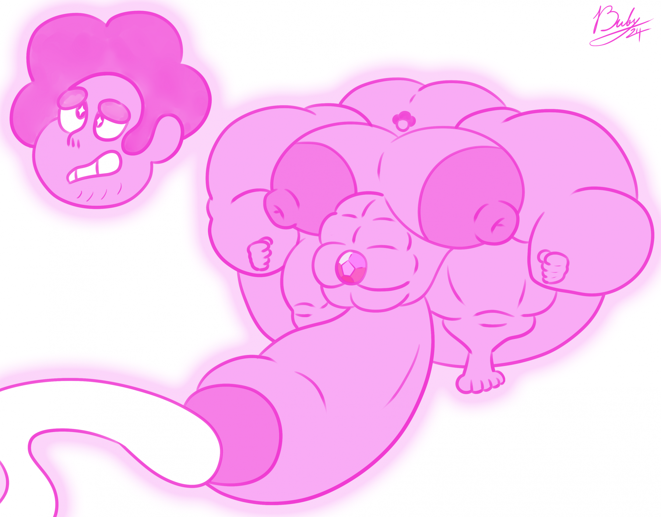 Pink Steven (Steven Universe) Rule 34 Image