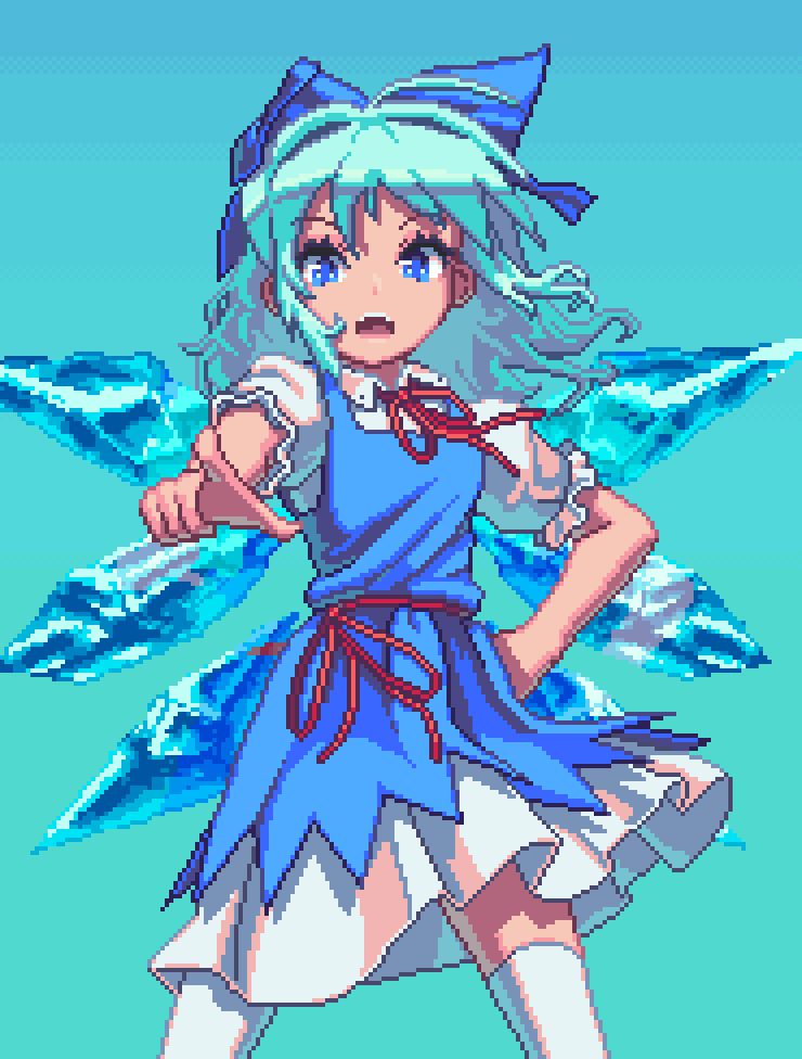 Cirno (Touhou) Rule 34 Image