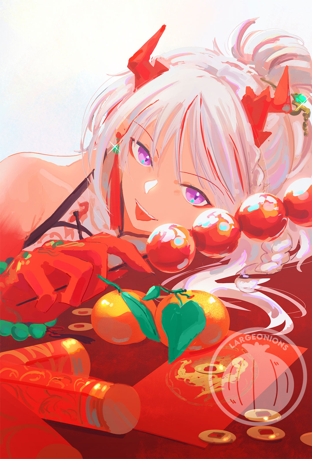 Nian (Arknights) Rule 34 Image