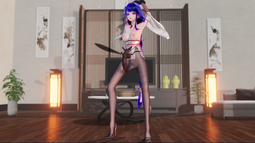 Raiden Shogun (Genshin Impact) Rule 34 Image