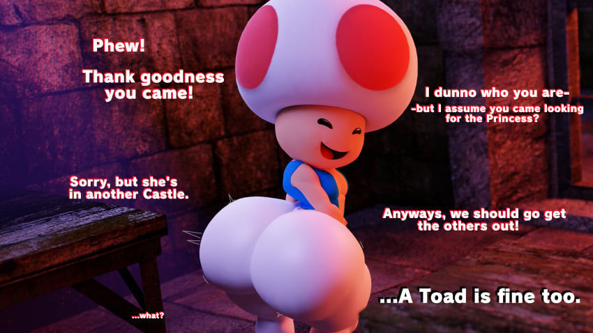 Toad (Mario) Rule 34 Image