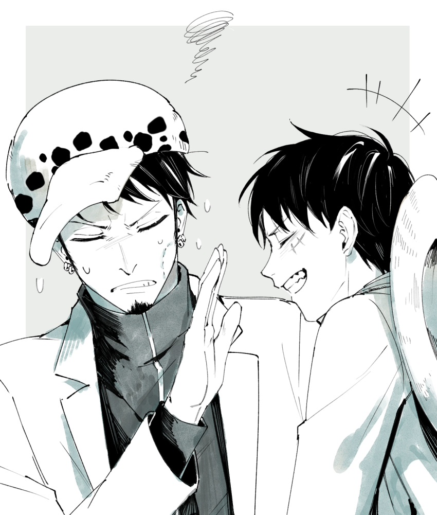 Trafalgar Law (Monkey D. Luffy) Rule 34 Image