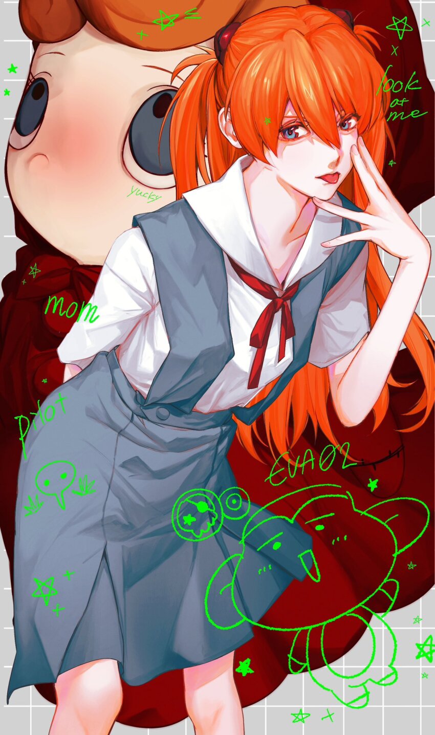 Souryuu Asuka Langley (Neon Genesis Evangelion) Rule 34 Image