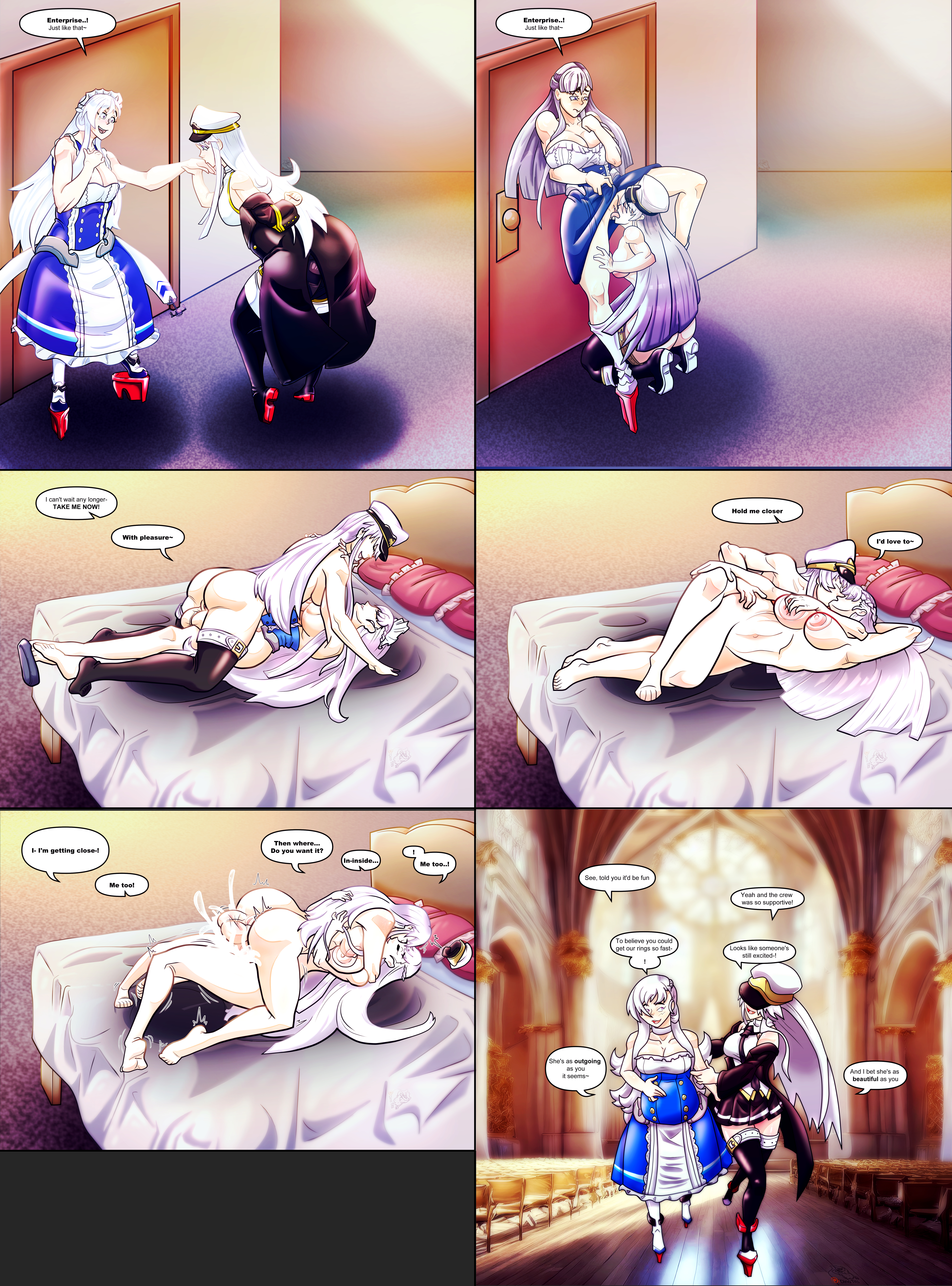 Belfast (Azur Lane) Rule 34 Image