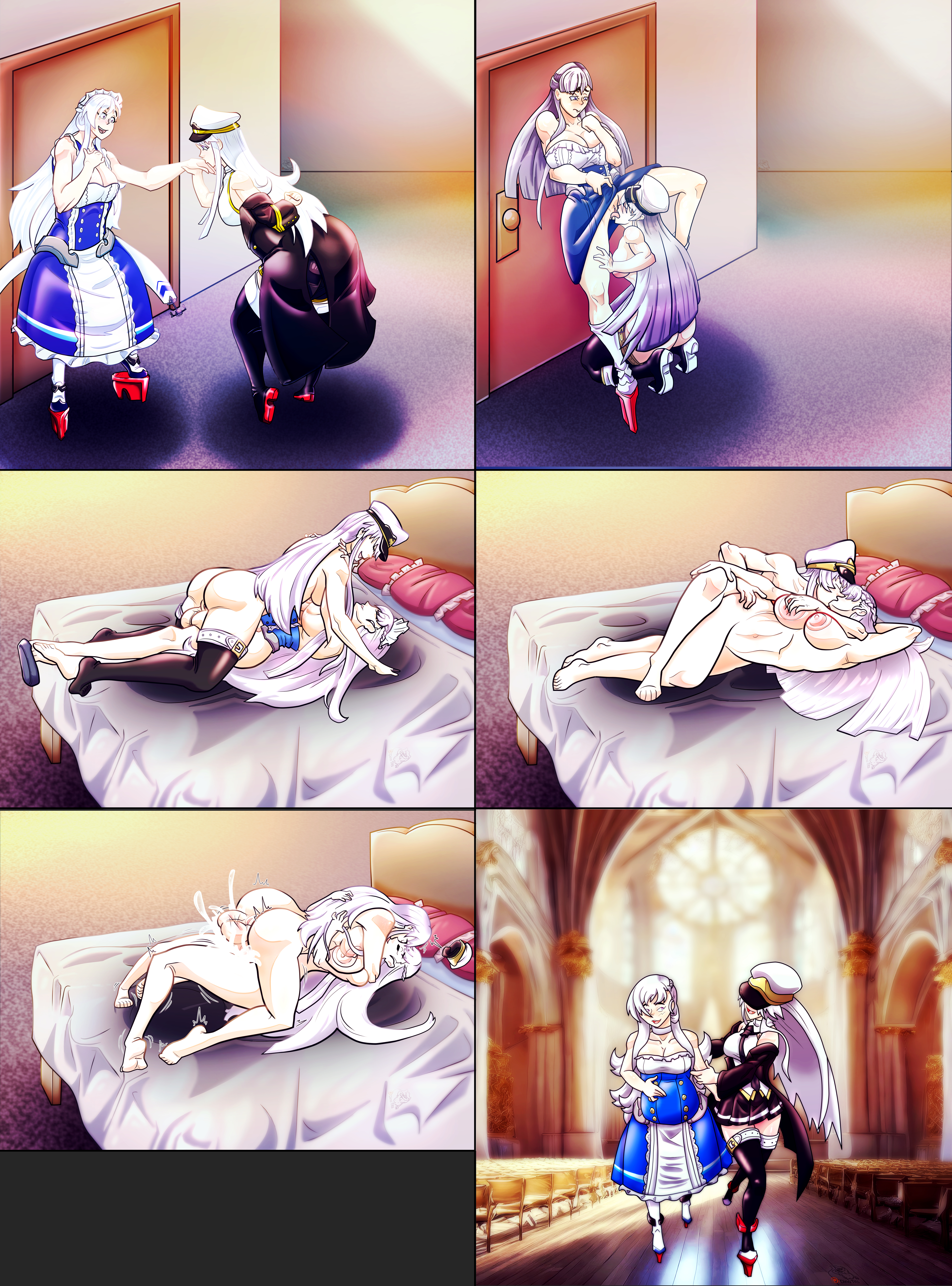 Belfast (Azur Lane) Rule 34 Image