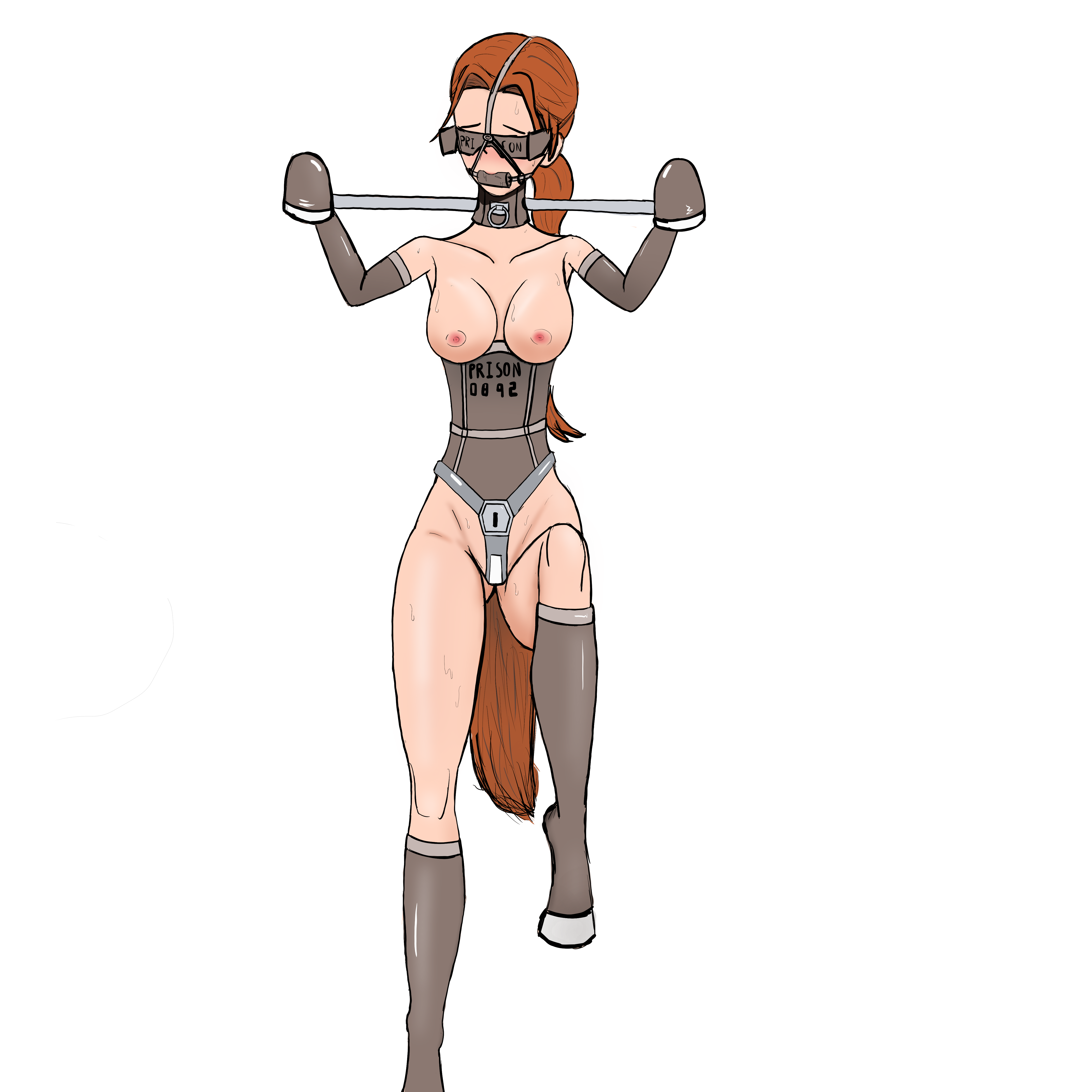 Bare Breasts Rule 34 Image
