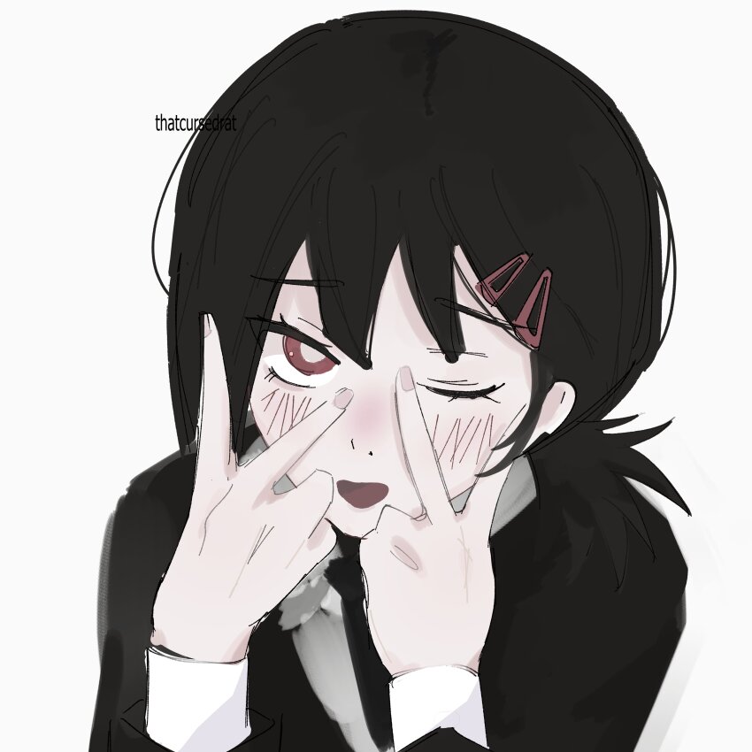 Higashiyama Kobeni (Chainsaw Man) Rule 34 Image
