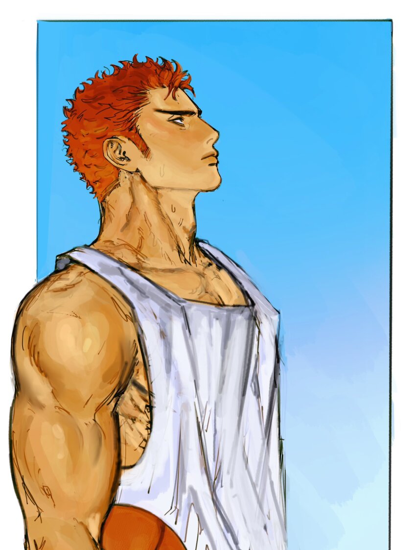 Sakuragi Hanamichi (Slam Dunk (Series)) Rule 34 Image
