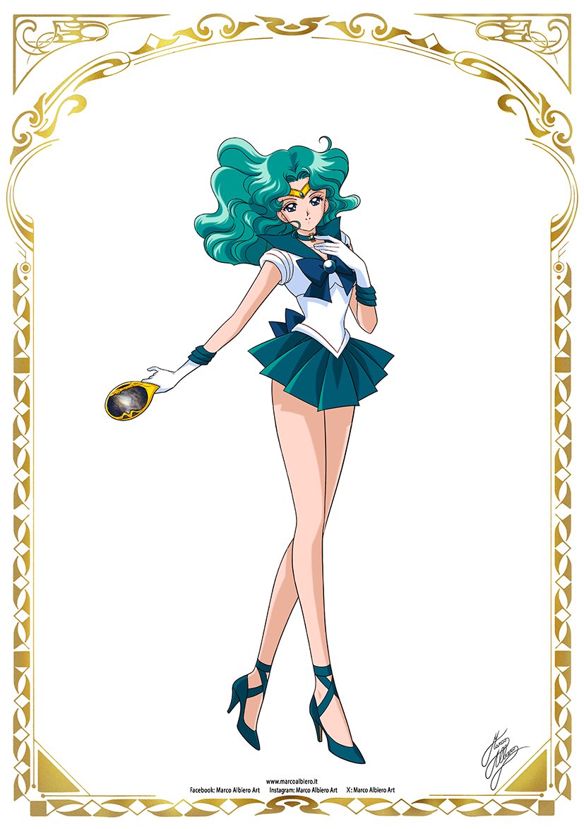 Sailor Neptune (Bishoujo Senshi Sailor Moon) Rule 34 Image