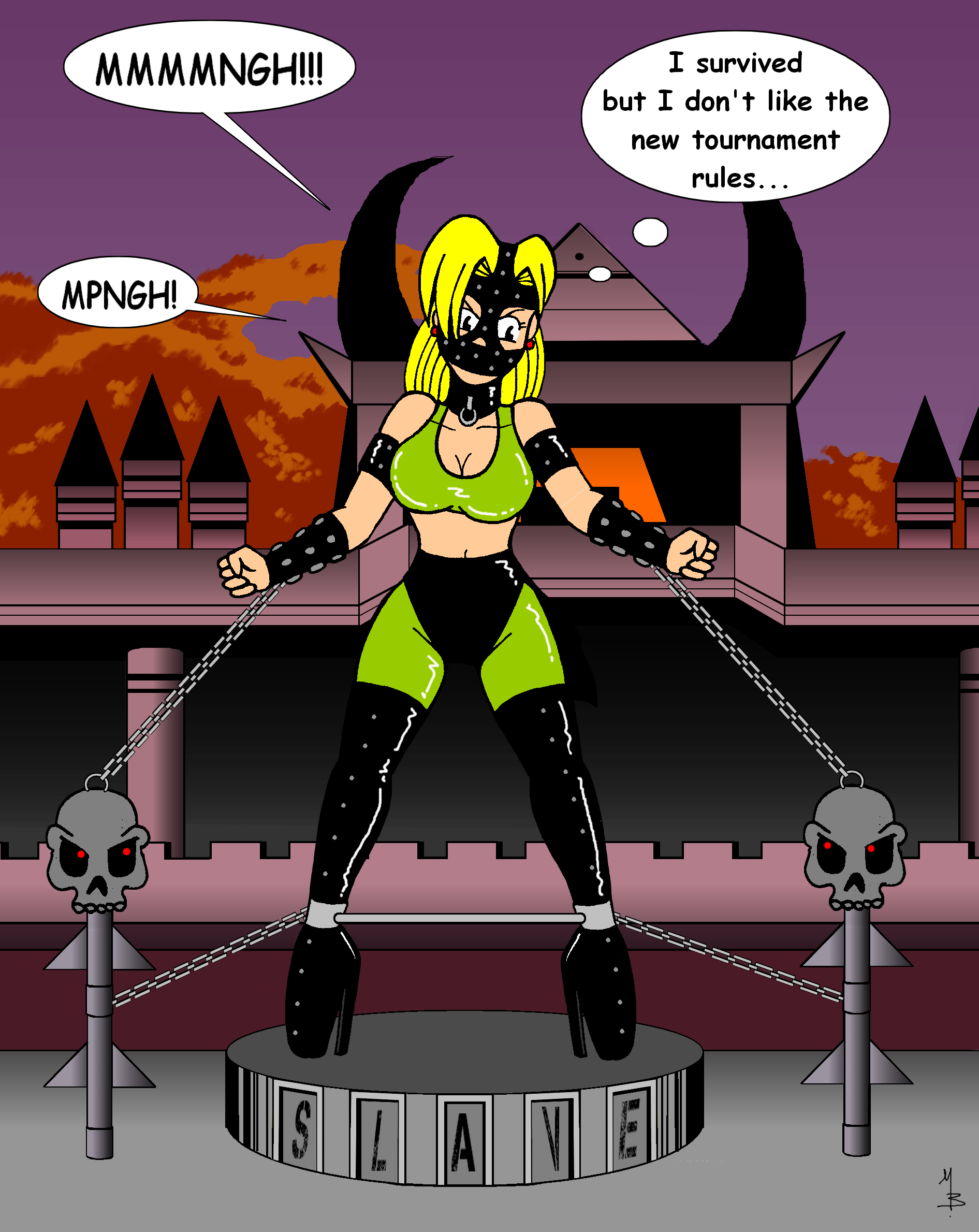 Sonya Blade (Mortal Kombat) Rule 34 Image