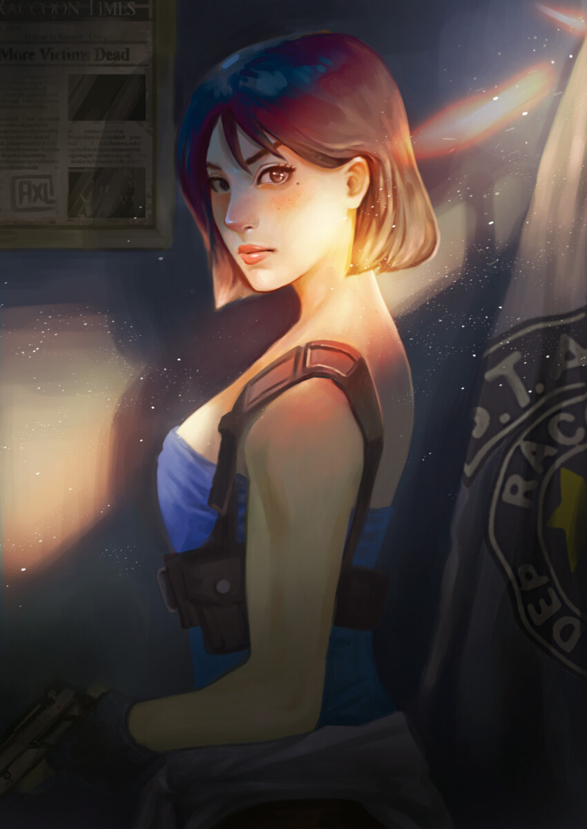 Jill Valentine (Resident Evil) Rule 34 Image