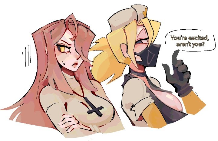 Valentine (Skullgirls) Rule 34 Image