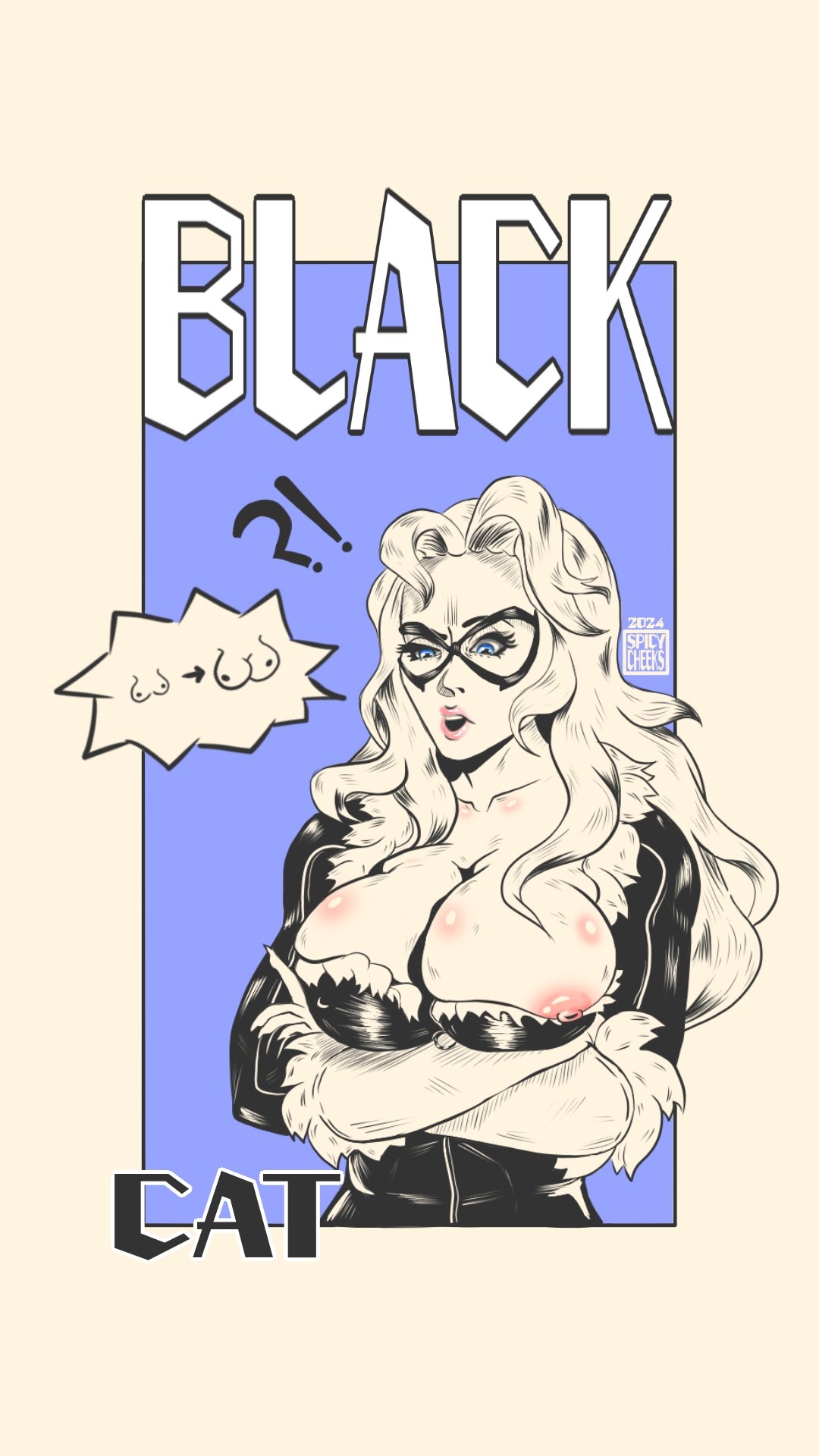 Black Cat (Marvel) Rule 34 Image