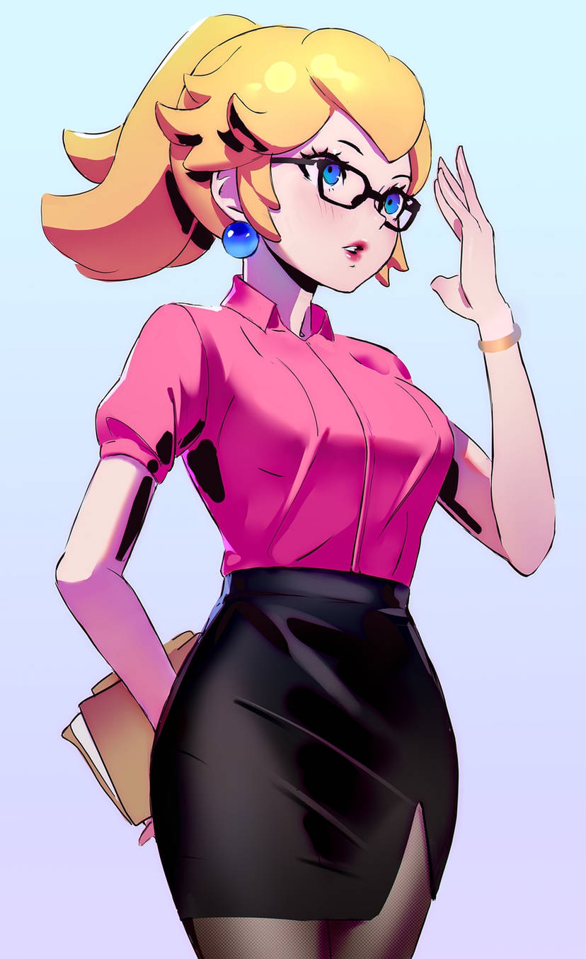 Princess Peach (Mario (Series)) Rule 34 Image