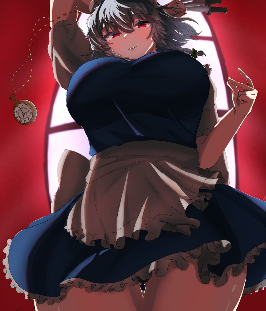 Izayoi Sakuya (Touhou) Rule 34 Image