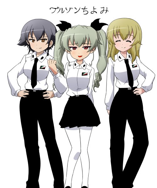 Anchovy (Girls Und Panzer) Rule 34 Image
