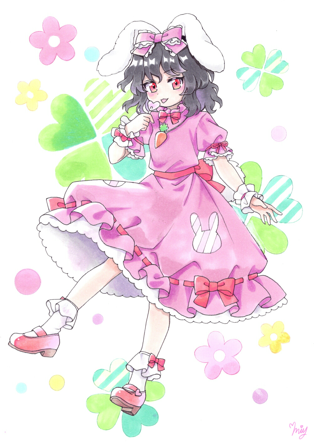 Inaba Tewi (Touhou) Rule 34 Image