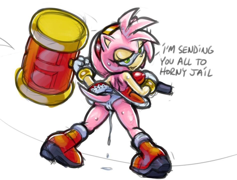 Amy Rose (Sonic (Series)) Rule 34 Image