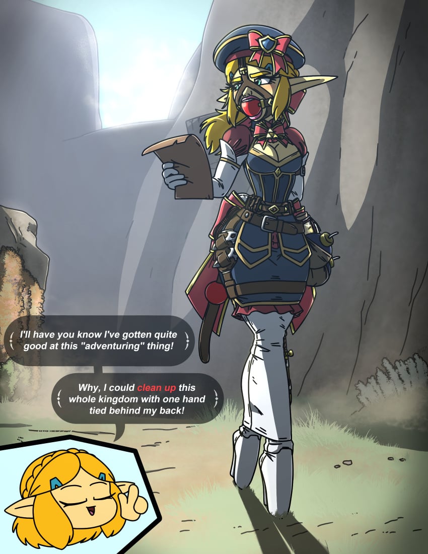 Princess Zelda (Breath Of The Wild) Rule 34 Image