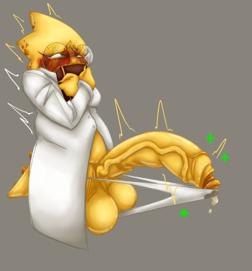Alphys (Undertale) Rule 34 Image