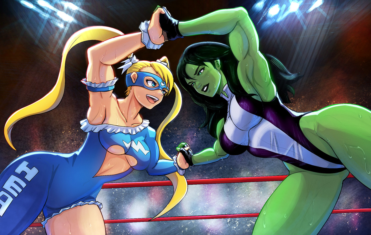Rainbow Mika (Marvel) Rule 34 Image