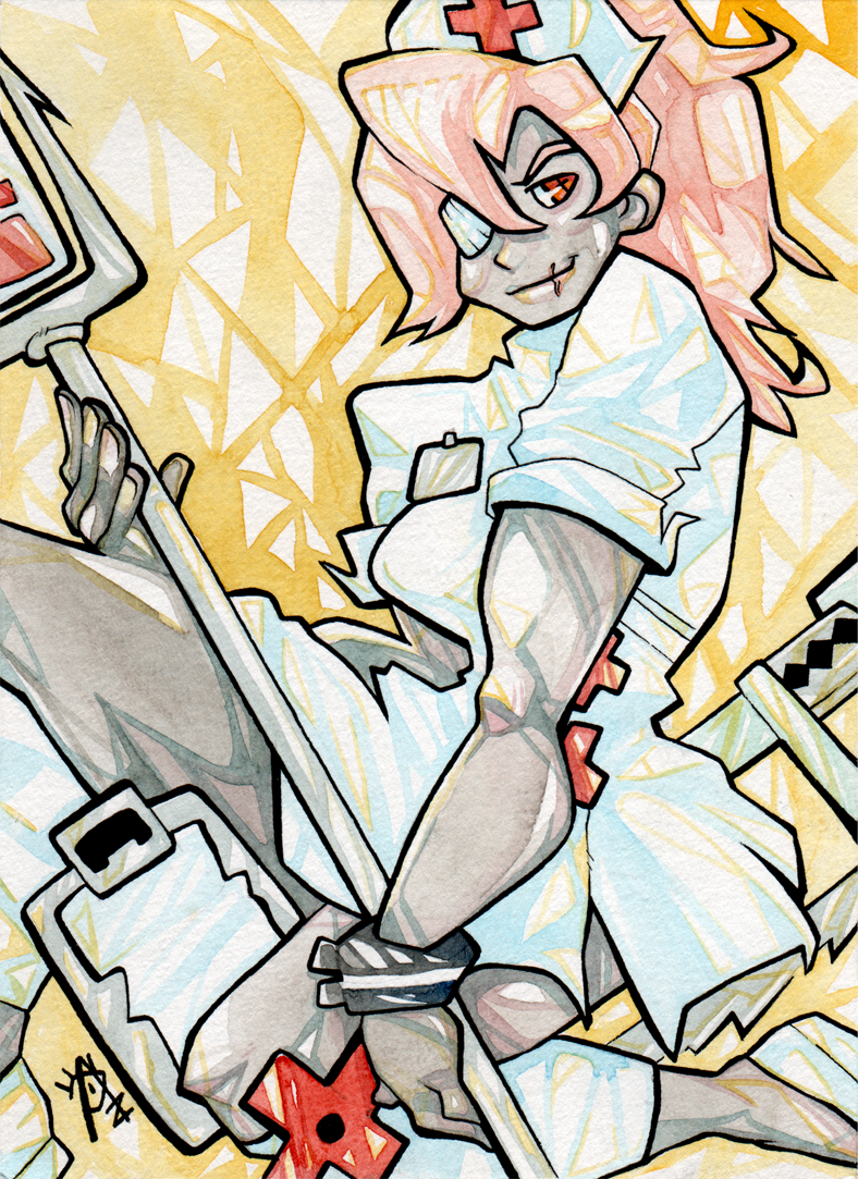Valentine (Skullgirls) Rule 34 Image
