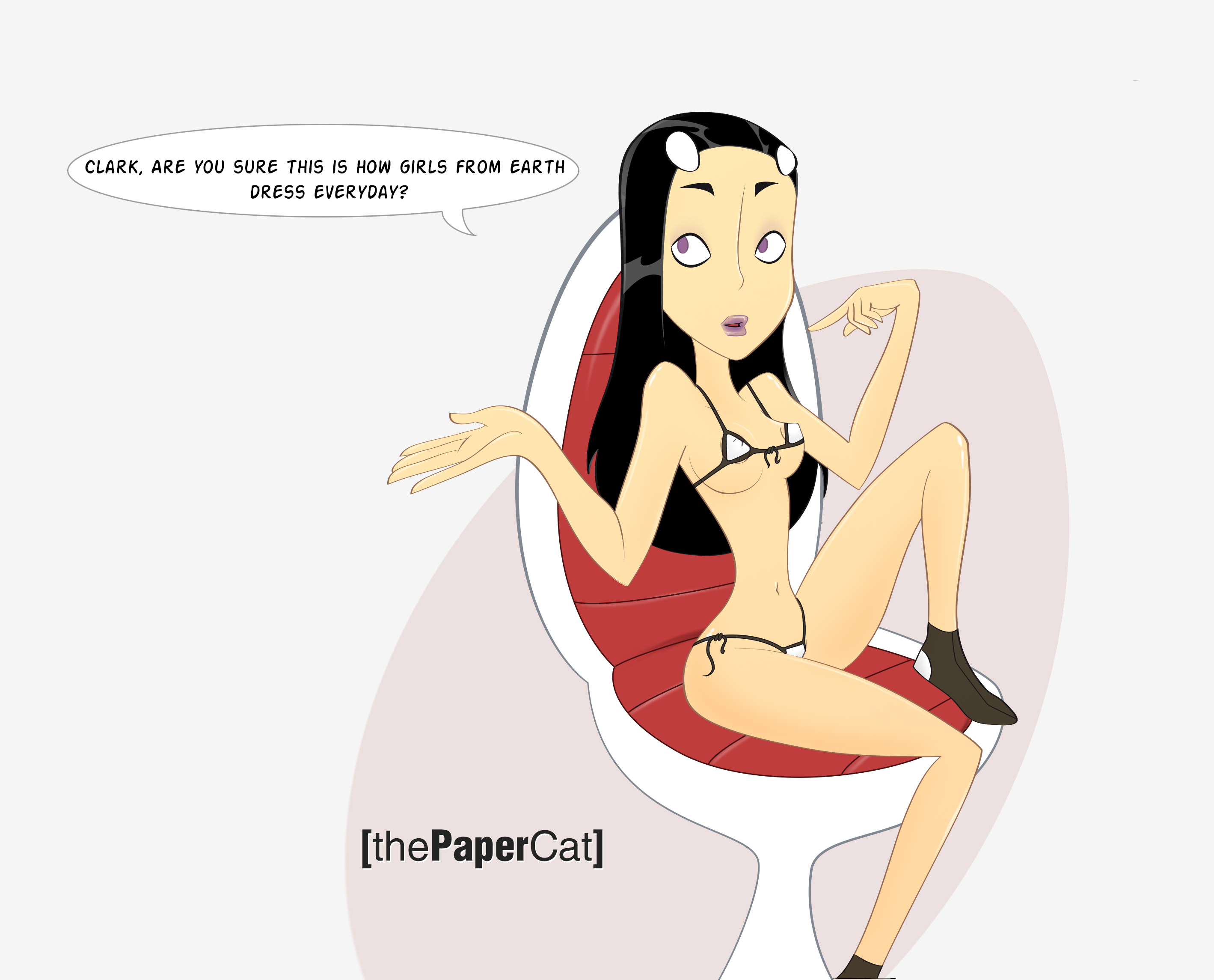 Phantom Girl (Legion Of Superheroes) Rule 34 Image