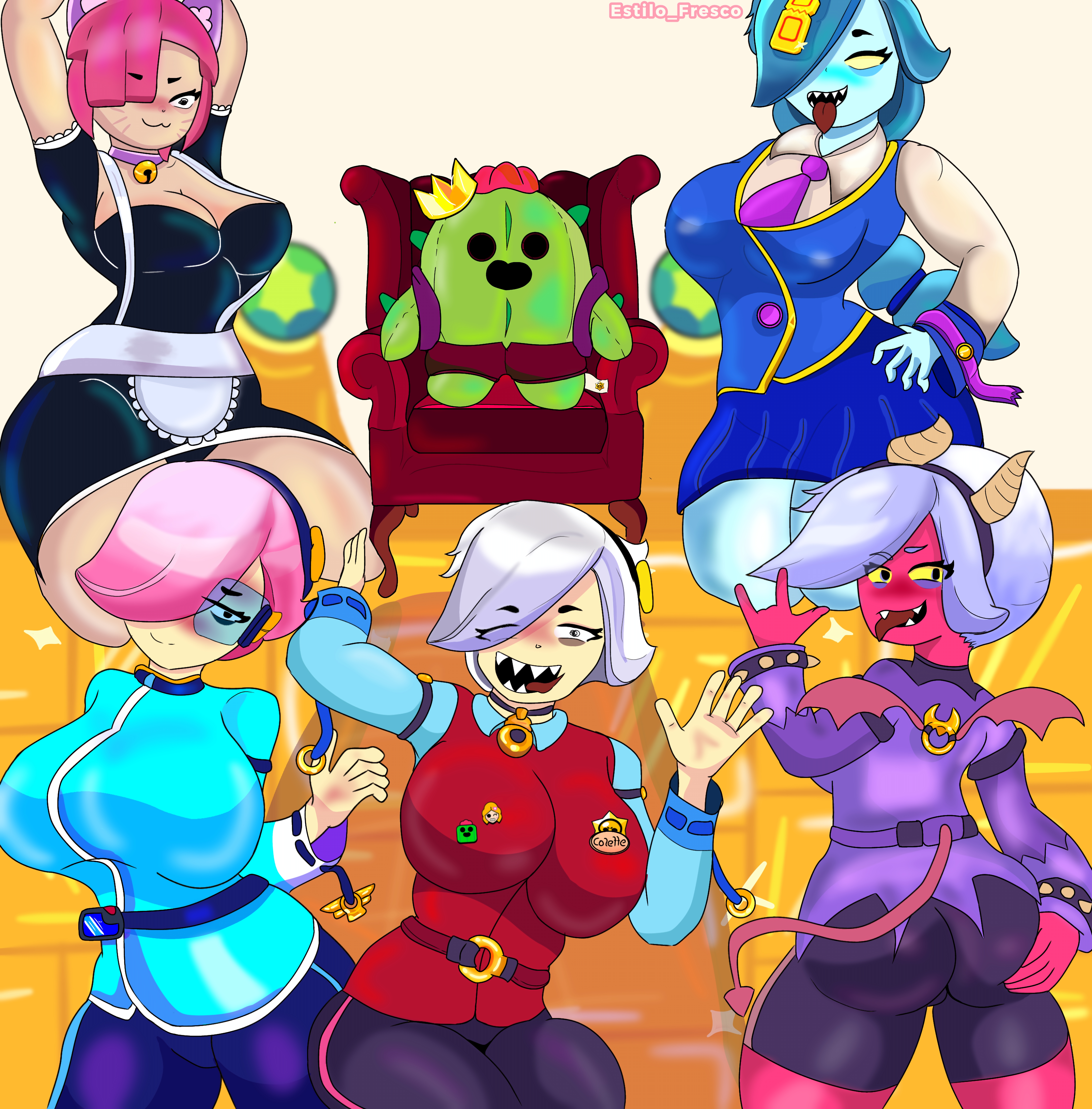Colette (Brawl Stars) Rule 34 Image