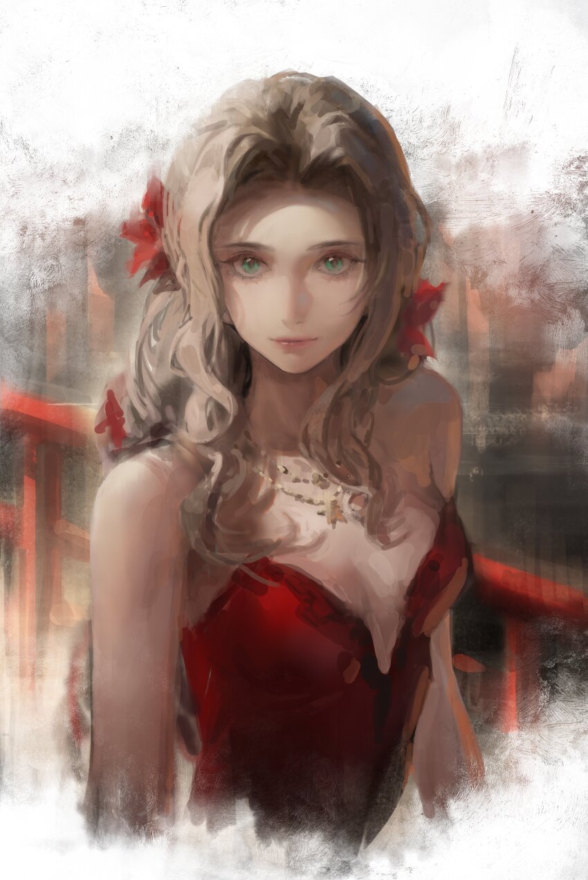 Aerith Gainsborough (Final Fantasy) Rule 34 Image