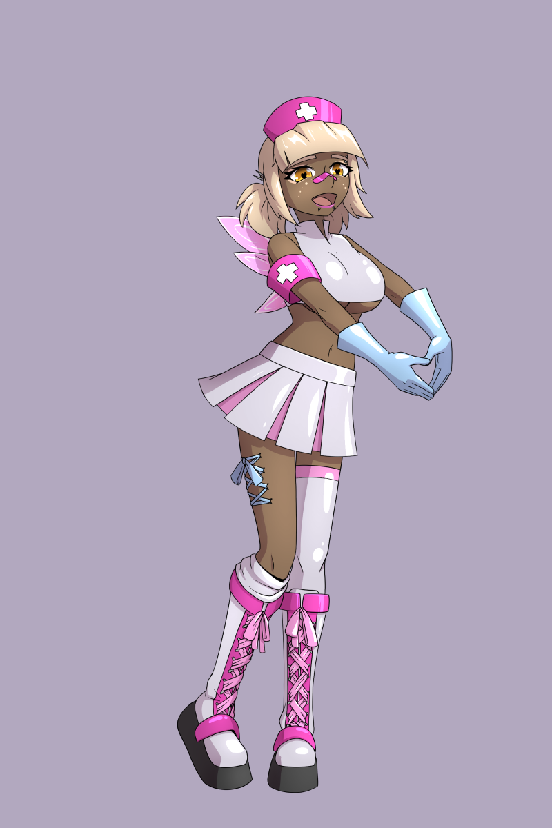 Asymmetrical Legwear Rule 34 Image