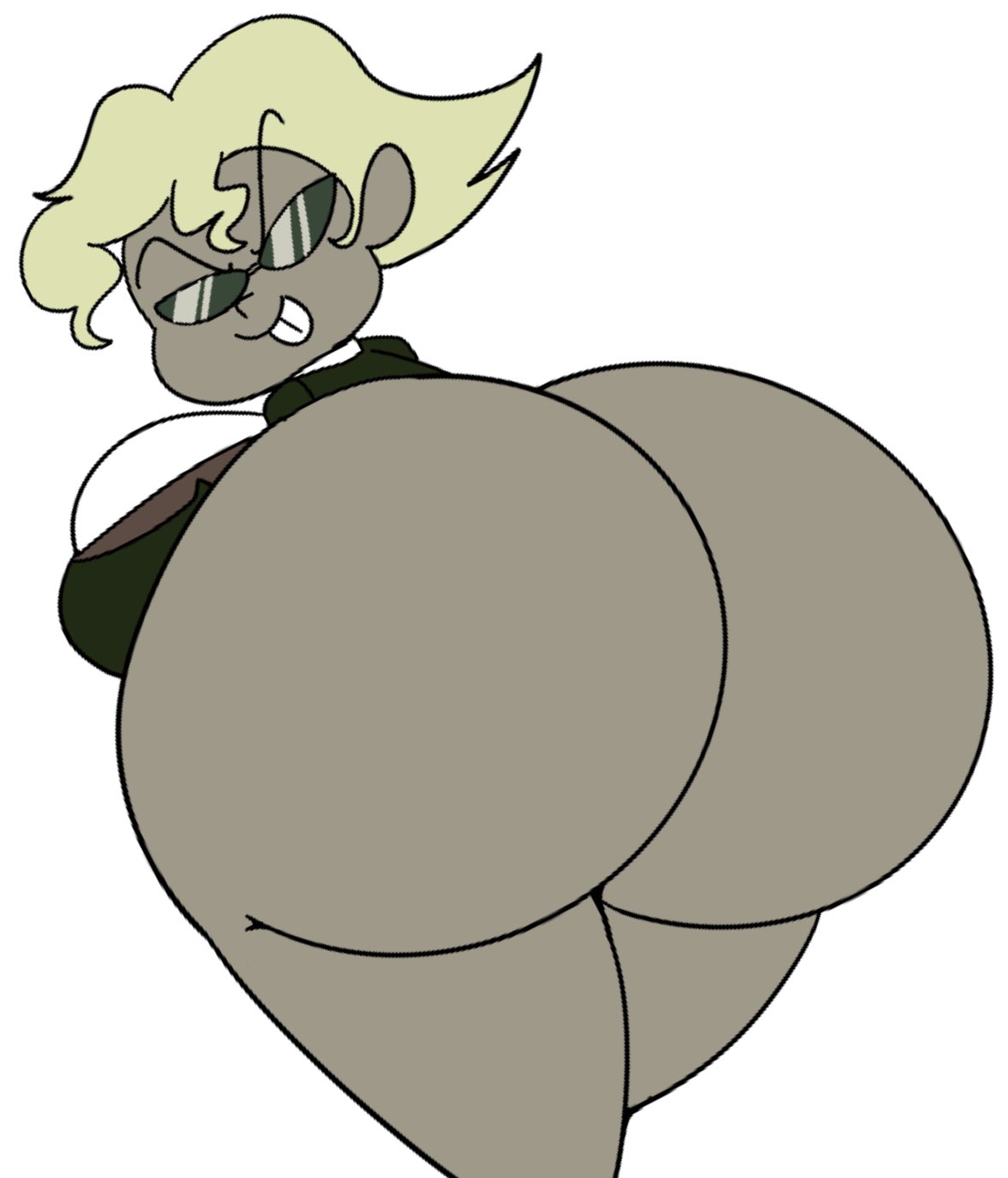 Agent Two (Helluva Boss) Rule 34 Image