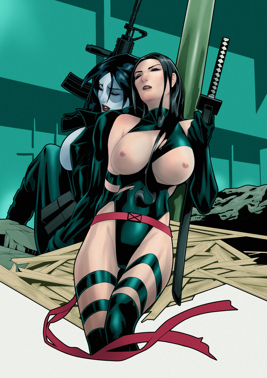 Domino (Marvel) Rule 34 Image