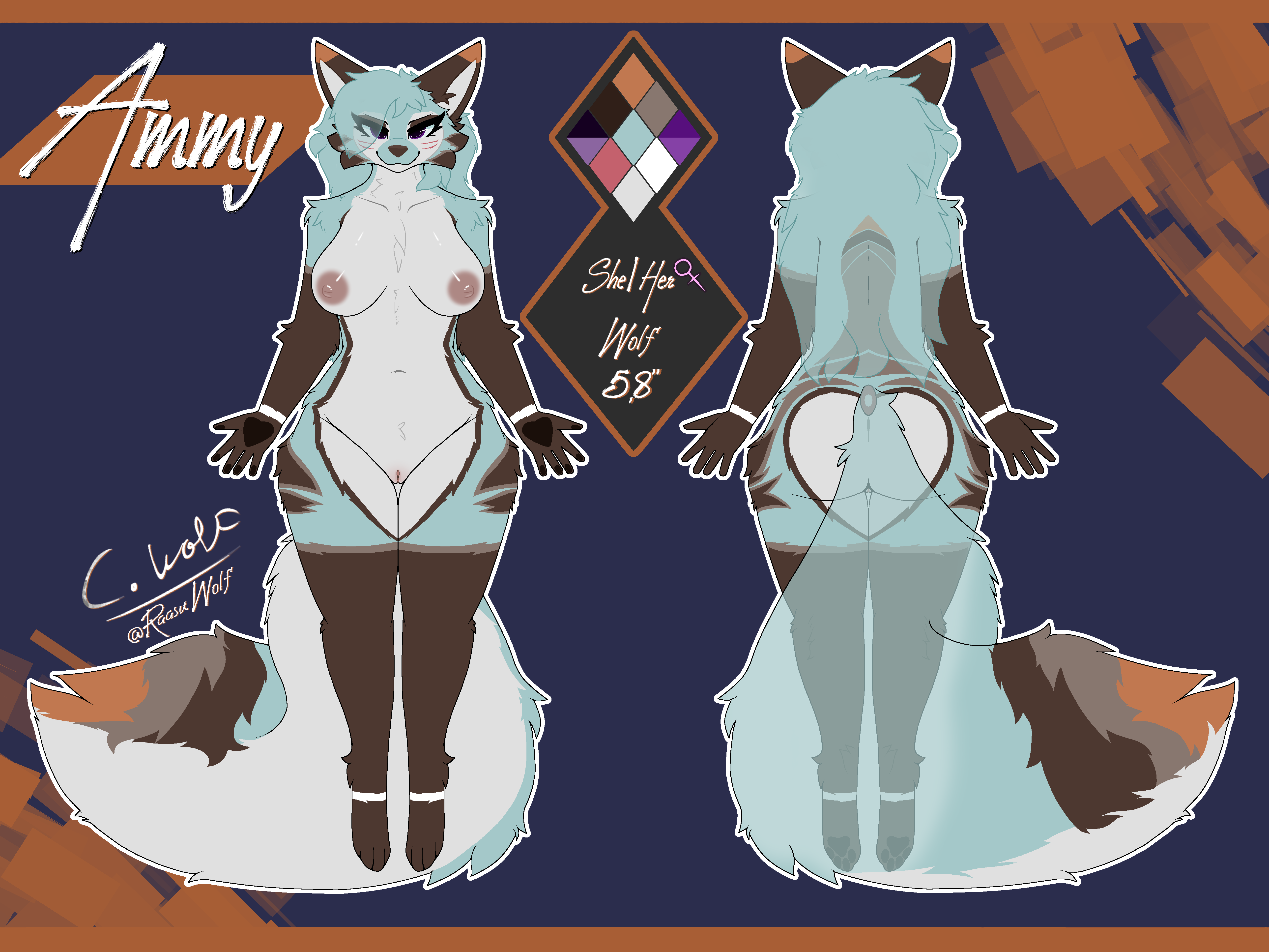 Ammy (Cynically Wolf) Rule 34 Image