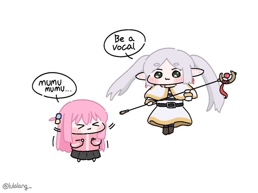Frieren (Bocchi The Rock!) Rule 34 Image
