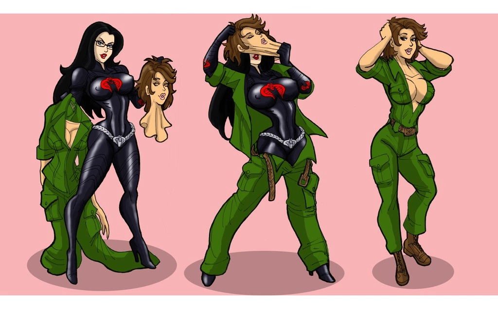 Alison R Hart Burnett (Cobra (G.I. Joe)) Rule 34 Image