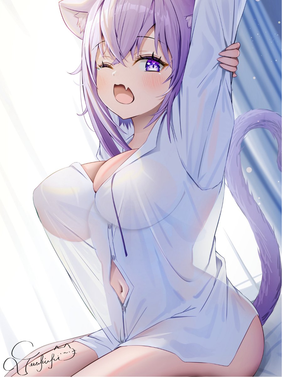 Nekomata Okayu (Hololive) Rule 34 Image