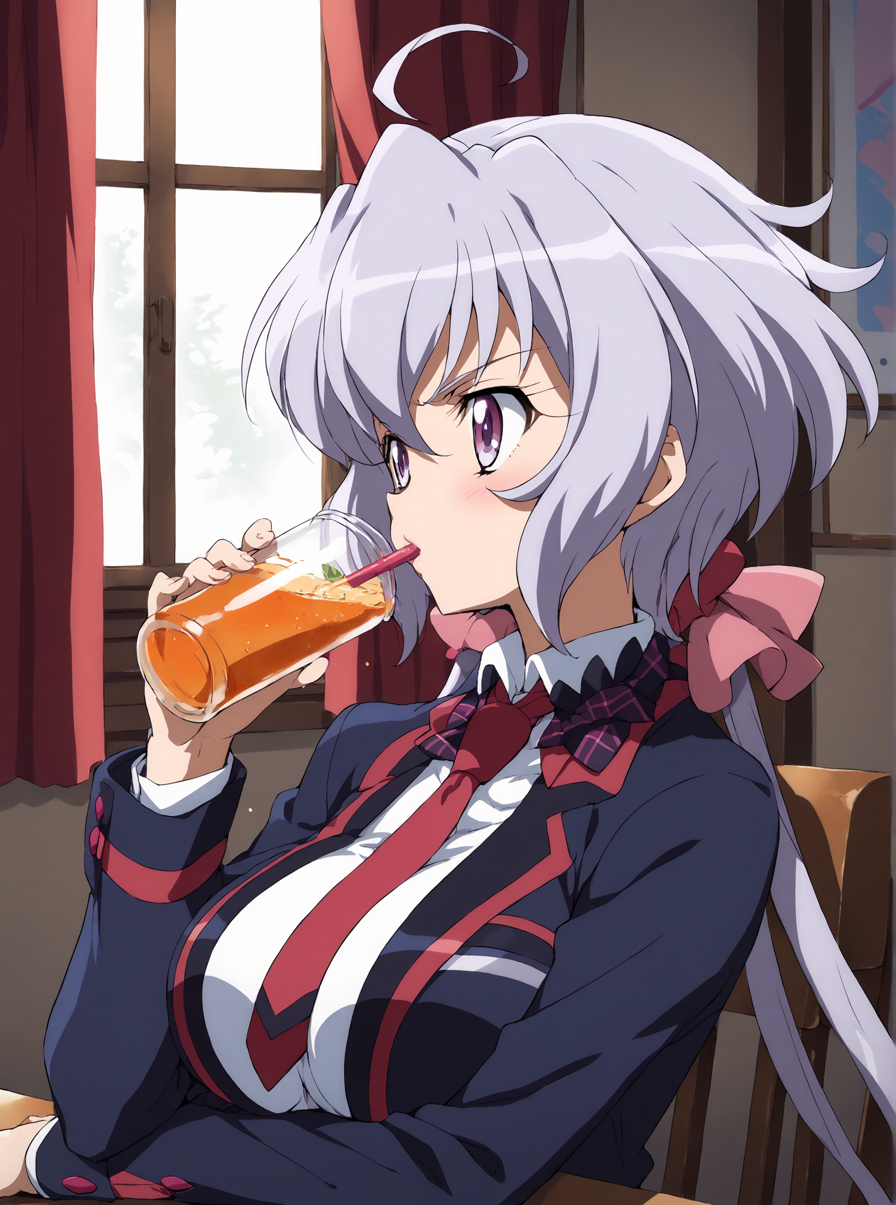 Yukine Chris (Senki Zesshou Symphogear) Rule 34 Image