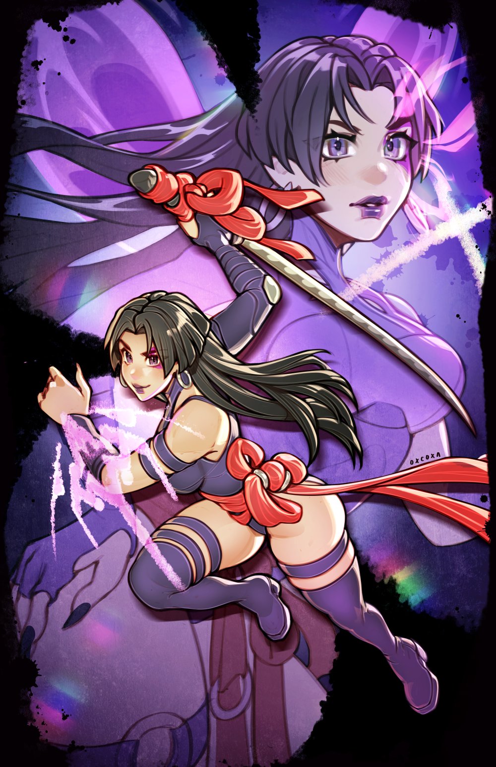 Psylocke (Marvel) Rule 34 Image
