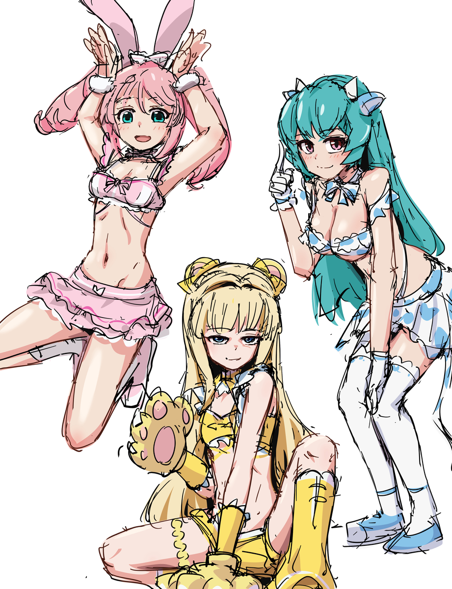 Hanabishi Haruka (Mahou Shoujo Ni Akogarete) Rule 34 Image