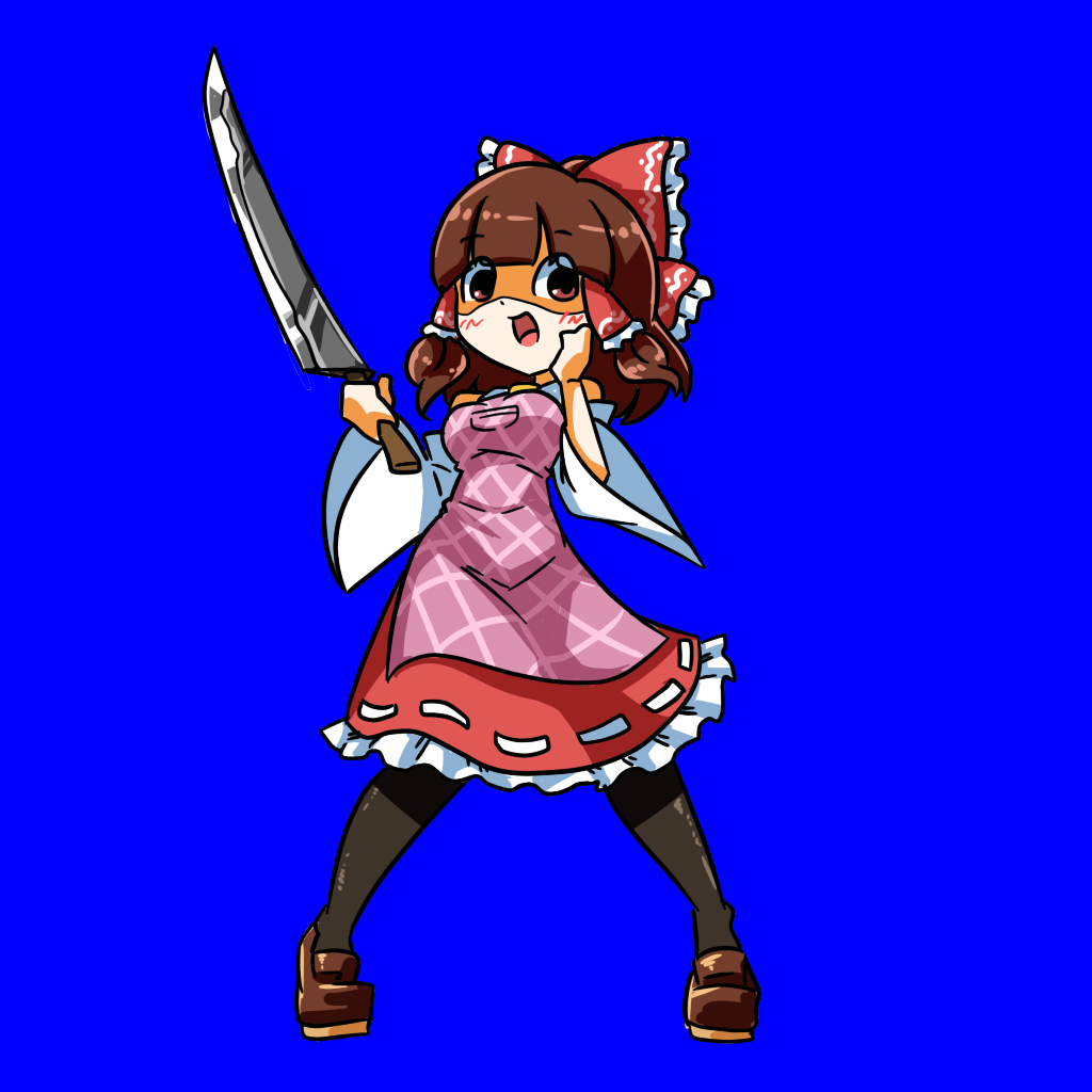 Hakurei Reimu (Cookie (Touhou)) Rule 34 Image