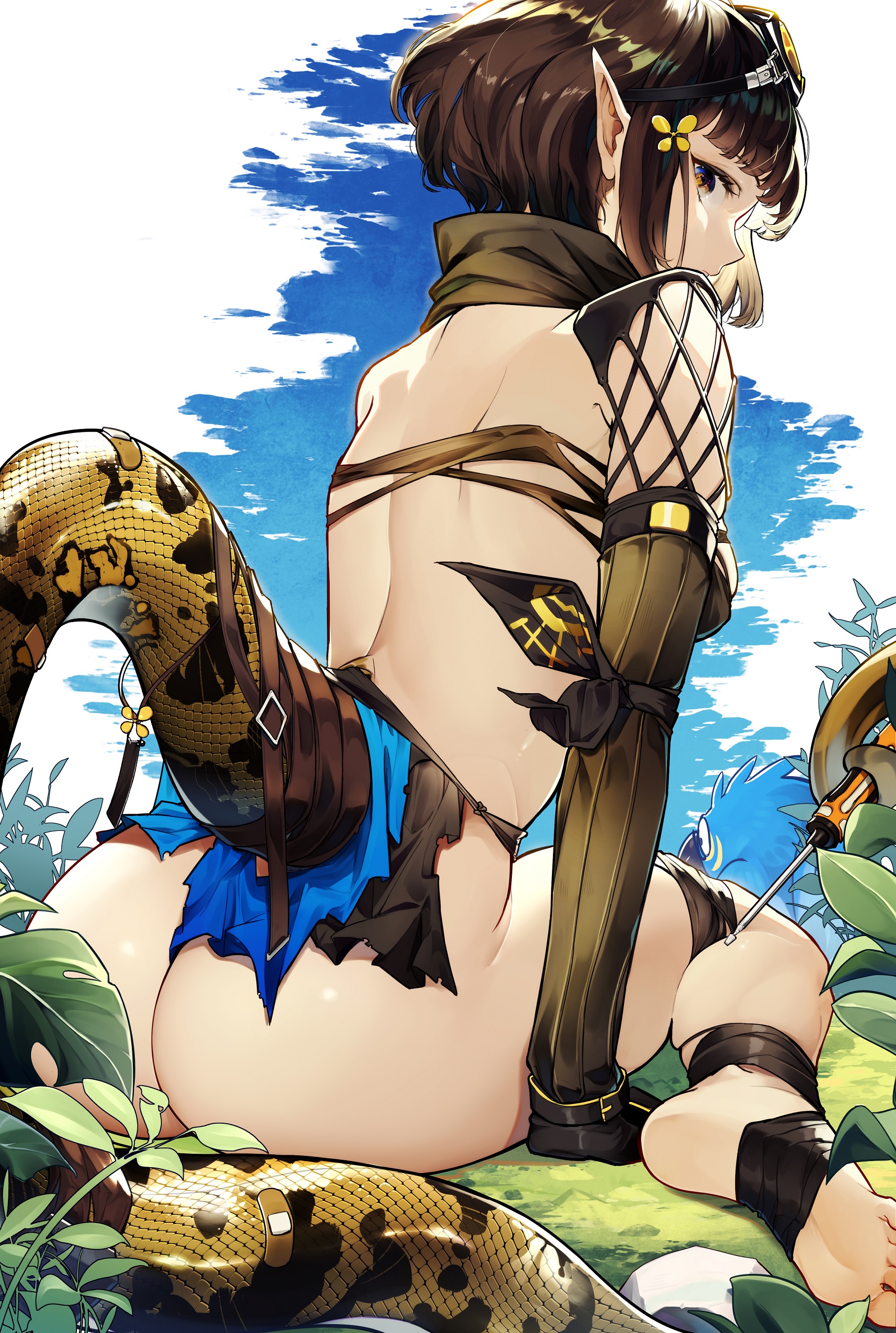 Eunectes (Arknights) Rule 34 Image