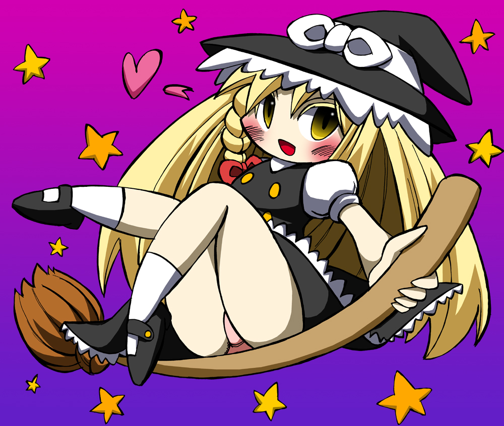 Kirisame Marisa (Touhou) Rule 34 Image
