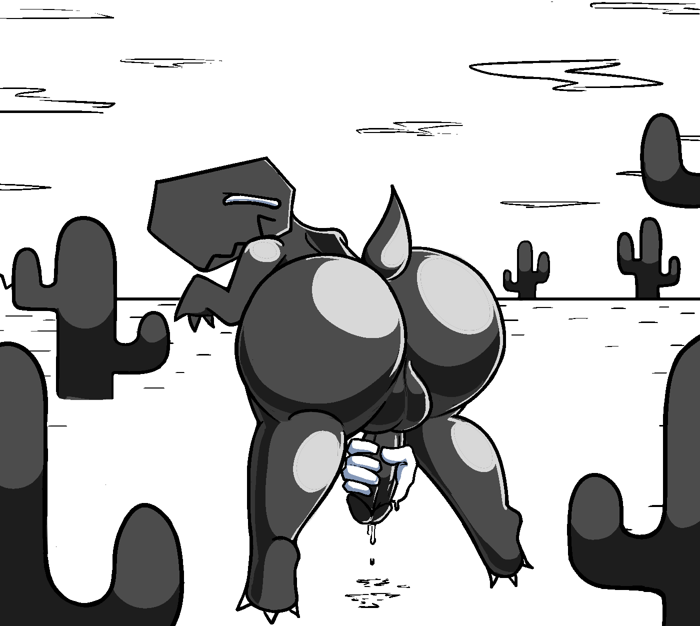 Dinosaur (Google Chrome) Rule 34 Image