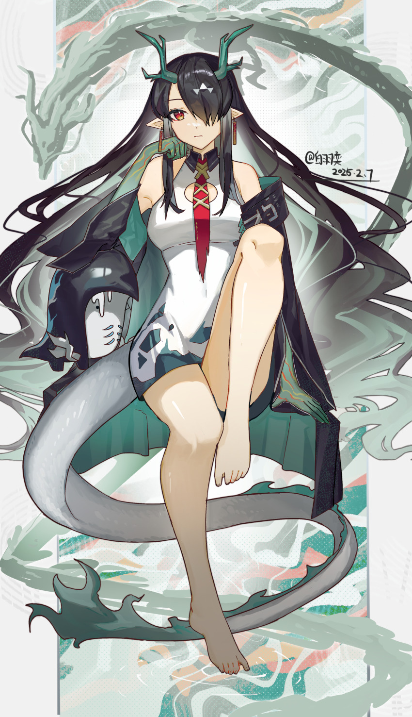 Dusk (Arknights) Rule 34 Image
