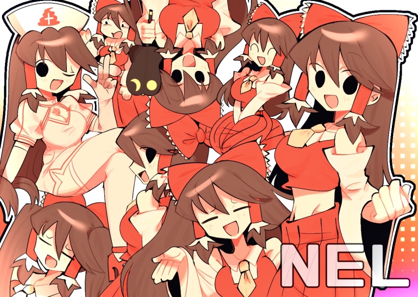 Hakurei Reimu (Cookie (Touhou)) Rule 34 Image